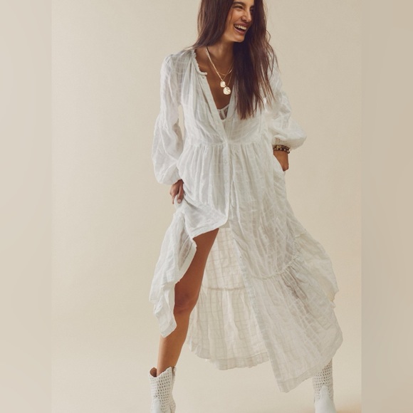 womens flowy dress Galocmo Women Floral Maxi Dress, V-Neck Short Sleeve Empire Waist Blue Cheese Dressing Recipe white puffy wedding dresses Color:Princess Blue